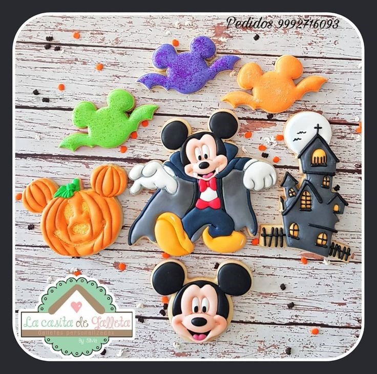 Mickey Mouse Halloween Cookies 2