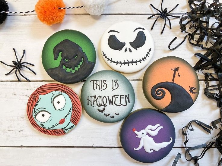 Nightmare Before Christmas Cookies