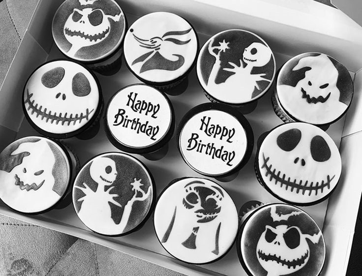Nightmare Before Christmas Cupcakes