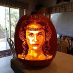 Star Wars Month: Padmé Amidala Pumpkin