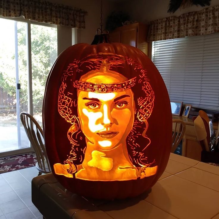 Padmé Amidala Pumpkin