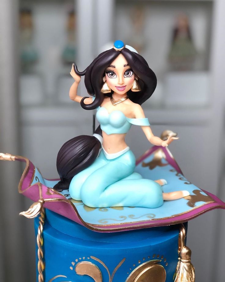 Princess Jasmine Cake Topper