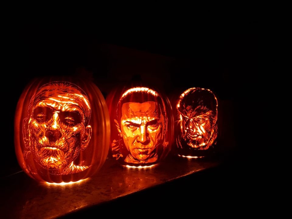 Universal Monsters Pumpkins