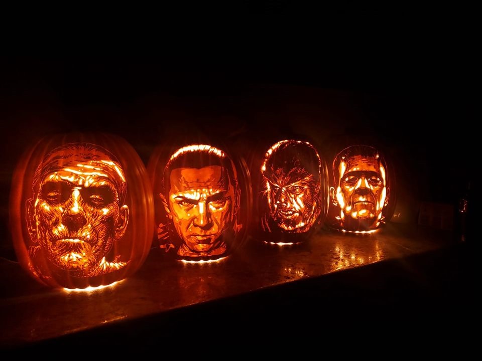 Universal Monsters Pumpkins