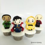 Splendid Doctor Strange, Mordo, Wong, and The Ancient One Cupcakes