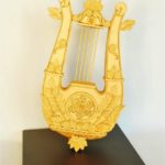 Marvelous Golden Lyre Cake