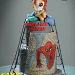 Superhero Month: Mary Jane Watson Cake