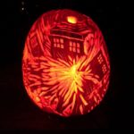 Awesome Exploding TARDIS Pumpkin Carving