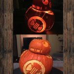 Marvelous BB-8 Pumpkin Carving