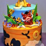 Fabulous Lion King 2nd Birthday Cake