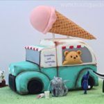 Cute Ice Cream Truck Cake