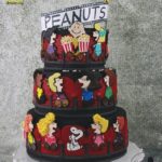 Fabulous Charle Brown and Peanuts Gang At The Movies Cake