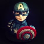 Superb Captain America Cake