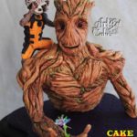 Marvelous Rocket and Groot Cake