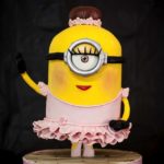 Marvelous Ballerina Minion Cake