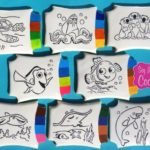 Splendid Color Your Own Finding Dory Cookies