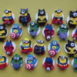 Minions Meet Batman, Superman,  Captain America, Spider-Man, Thor, and The Hulk