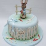 Terrific Peter Rabbit First Birthday Cake