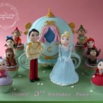 Fabulous Cinderella Carriage Cake and Cupcakes