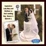 Splendid Downton Abbey Cake Inspired By Lady Mary And Matthew’s Wedding