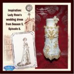 Lovely Downton Abbey Cake Based On Lady Rose’s Wedding Dress
