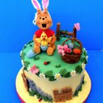 Cute Winnie the Pooh Easter Cake