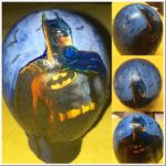 Bat-tastic Hand Painted Batman Easter Egg