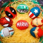 Eggcellent Marvel Superhero Easter Eggs