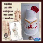 Terrific Downton Abbey Cake Inspired By Lady Edith’s Wedding Dress