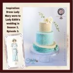 Beautiful Downton Abbey Cake Based On Dress Worn By Lady Mary
