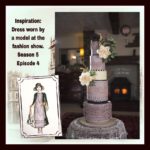 Superb Downton Abbey Cake Inspired By Fashion Show Dress