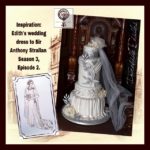Marvelous Downton Abbey Cake Inspired By Edith’s Wedding Dress