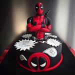 Marvelous Deadpool Birthday Cake