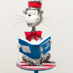 Magnificent Cat In The Hat Birthday Cake