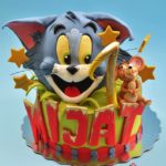 Superb Tom and Jerry Birthday Explosion Cake