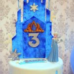 Elsa’s Ice Palace In Many Shades of Blue