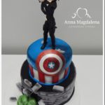 Marvelous Black Widow Cake