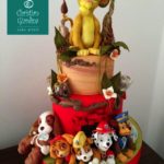 Adorable Lion King Meets PAW Patrol Cake