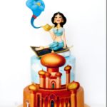 Gorgeous Princess Jasmine Birthday Cake