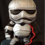 Cute Captain Phasma Bobble Head Cake