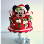 Have A Holly Jolly Christmas With This Mickey Mouse Cake