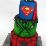 Superheroes Unite On This 6th Birthday Cake
