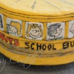 Take A Ride On This Wonderful Peanuts Gang School Bus Cake