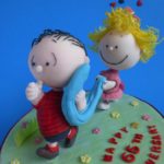 Love Is In The Air With This Cute Linus and Sally Cake