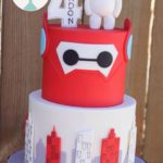 Splendid Baymax 4th Birthday Cake