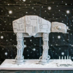 Awesome AT-AT 5th Birthday Cake