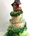 Fabulous Tangled 18th Birthday Cake