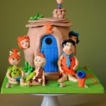 Splendid Flintstones 2nd Birthday Cake