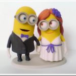 Marvelous Minions Wedding Cake Topper Made With 3D Printer