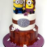 Adorable Minion Wedding Cake